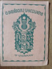 kniha O Bedřichu Smetanovi k památnému 100. výročí narozenin B. Smetany, Dědictví Havlíčkovo 1924