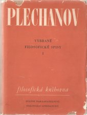 kniha Vybrané filosofické spisy. Sv. 1, SNPL 1959