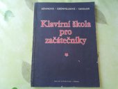 kniha Klavírní škola pro začátečníky , Supraphon 1981