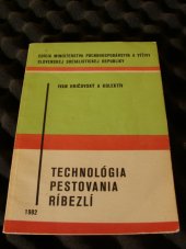 kniha Technológia pestovania ríbezlí, Príroda 1982