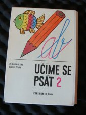 kniha Učíme se psát 2 Pro žáky zvláštních škol 2. ročníku, Komenium 1983