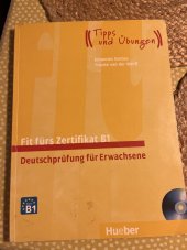 kniha Fit fürs Zertifikat B1 cvičebnice k německému certifikátu, Hueber 2013