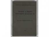 kniha Teorie a dějiny výtvarné kultury II, Vysoká škola uměleckoprůmyslová 1979