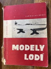 kniha Modely lodí, Svaz pro spolupráci s armádou 1961