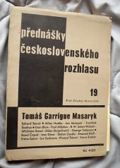 kniha Přednášky česloslovenského rozhlasu 19., Orbis 1937