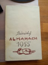 kniha Básnických almanach 1955, Státní nakladatelství krásné literatury 1956