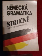 kniha Německá gramatika stručně, Konsorcium Jašt-Agem 1991