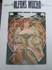 kniha Alfons Mucha Reprodukce jeho plakatů, Panorama 1981