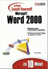 kniha Sams teach yourself Microsoft Word 2000, Softpress 2000