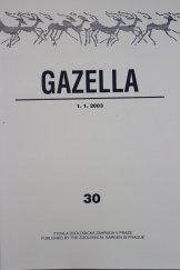 kniha Gazella 30 1.1.2003, Zoologická zahrada v Praze 2003
