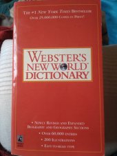 kniha Webster's New World Dictionary, Pocket Books 1995