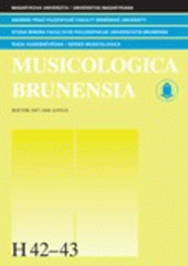 kniha Musicologica brunensia Janáček and the Literaturoper, Masarykova univerzita 2009