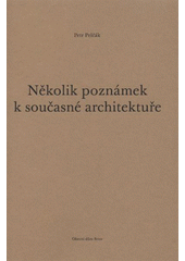 kniha Několik poznámek k současné architektuře, Obecní dům 2009