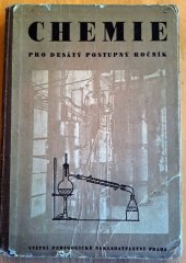 kniha Chemie pro desátý postupný ročník škol všeobecně vzdělávacích, SPN 1955