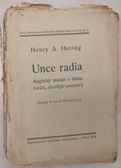 kniha Unce radia angl. rom. z klubu lordů zlodějů-amatérů, V. Steinhauser 1919