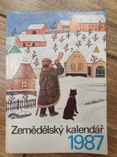 kniha Zemědělský kalendář 1987, Státní zemědělské nakladatelství 1987