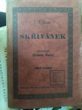 kniha Skřivánek obraz z chodského života o čtyřech jednáních a dohře, Okresní osvětový sbor 1931