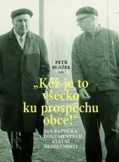 kniha Kéž je to všecko ku prospěchu obce!, Academia 2017