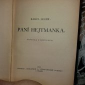 kniha Paní hejtmanka Povídka z minulosti, Novina 1931