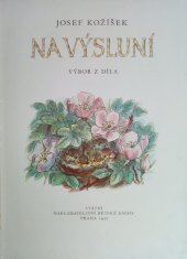 kniha Na výsluní Výbor z díla : Pro předškolní věk, SNDK 1957