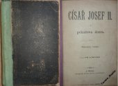 kniha Císař Josef II. a pekařova dcera, Alois Hynek 1880