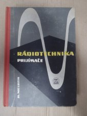 kniha Rádiotechnika Prijímače, Slovenské vydavateľstvo technickej literatúry (SVTL) 1959