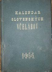 kniha Kalendár slovenských včelárov, Kraj. Ústr. spolkov včelárských na Slovensku 1935