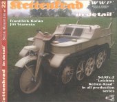 kniha Kettenkrad in detail NSU HK-101 Sd.Kfz.2 "Leichtes Ketten-Krad" in all production series : photo manual for modelers, RAK 2002