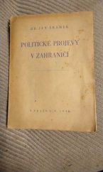 kniha Politické projevy v zahraničí, Výkonný výbor československé strany lidové 1946