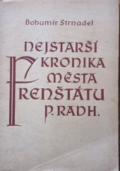 kniha Nejstarší kronika města Frenštátu pod Radhoštěm, Nakl. kraj. n. výb. 1950