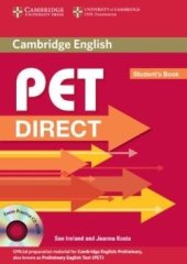 kniha PET Direct Student’s Book with CD-ROM, Cambridge English University Press 2010