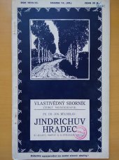 kniha Vlastivědný sborník. Rok 1912-13. Seš.14 (49), - Jindřichův Hradec, PhDr. Jos. Bělohlav 1913