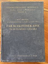 kniha Farmakotherapie praktického lékaře, Melantrich 1941