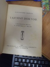 kniha Tajemný doktor I., B.Procházka 1924