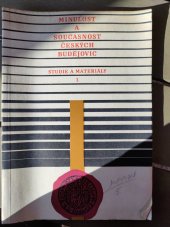 kniha Minulost a současnost Českých Budějovic studie a materiály I., Městský národní výbor 1969