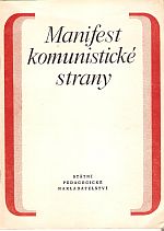 kniha Manifest komunistické strany, SPN 1972