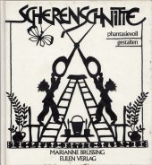 kniha Scherenschnitte, Eulen Verlag 1992