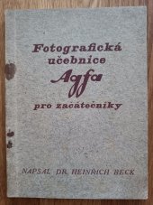 kniha Fotografická učebnice Agfa pro začátečníky, s.n. 