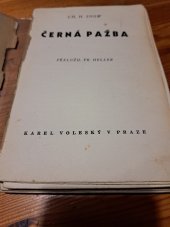 kniha Černá pažba, Karel Voleský 1941