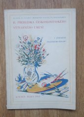 kniha II. přehlídka československého výtvarného umění 1951-1953 [Jízdárna pražského hradu : katalog] : květen-říjen 1953, Státní nakladatelství krásné literatury, hudby a umění 1953