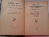 kniha Z různých dob Pořadí páté historické povídky., F. Topič 1912