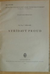 kniha Střídavý proud, Elektrotechnický svaz československý 1947