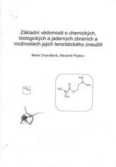 kniha Základní vědomosti o chemických, biologických a jaderných zbraních a možnostech jejich teroristického zneužití, A. Popkov 2010