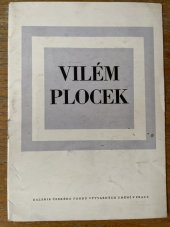 kniha Vilém Plocek Katalog výstavy v galerii Českého fondu výtvarných umění, Praha od 28. června do 22. července 1957, Český fond výtvarných umění 1957