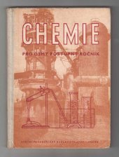 kniha Chemie pro osmý postupný ročník všeobecně vzdělávacích škol, SPN 1955