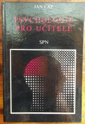 kniha Psychologie pro učitele, Státní pedagogické nakladatelství 1987