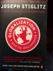 kniha Globalization and its Discontents, Penguin Books 2002