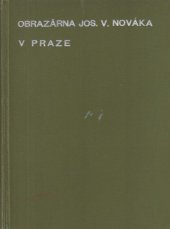 kniha Obrazárna Jos. V. Nováka, T. von Frimmel 1899