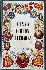 kniha Česká národní kuchařka, GERINGER PRESS, INC. 1954