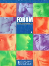 kniha Forum 2. Méthode de francais, Hachette 2001